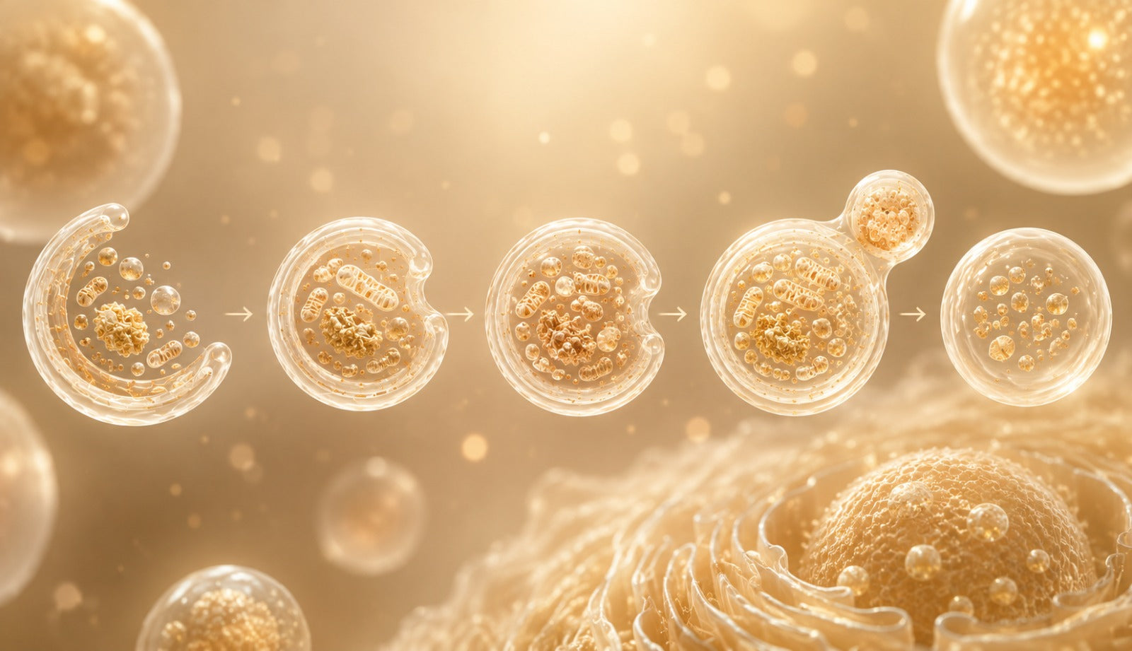 NAD+ and autophagy connection — cellular renewal process supported by NAD+ supplementation